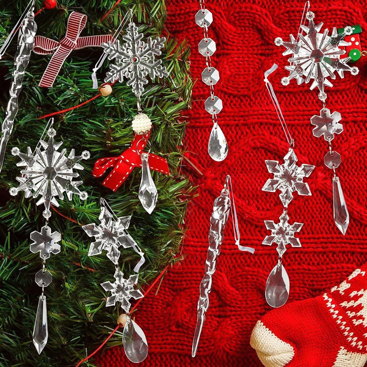 10pcs Christmas Tree Hanging Decoration - Silvis21 ™