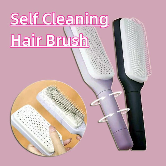 4 In 1 Self Cleaning Hair Brush - Silvis21 ™