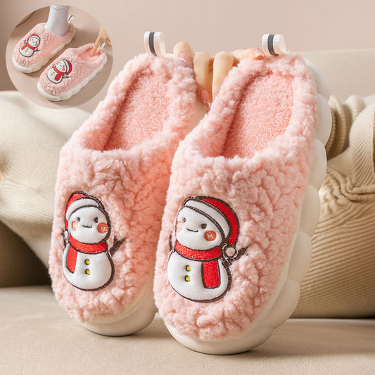 Cute Snowman Slippers