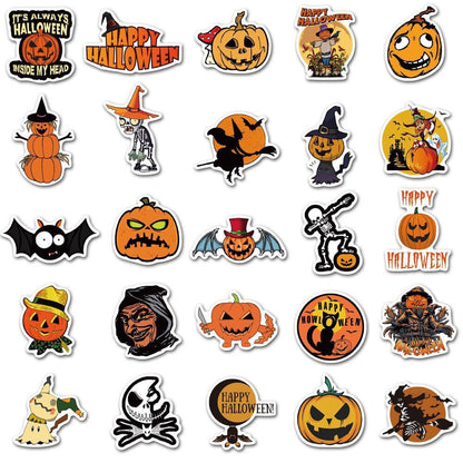 50pcs Halloween waterproof stickers - Silvis21 ™