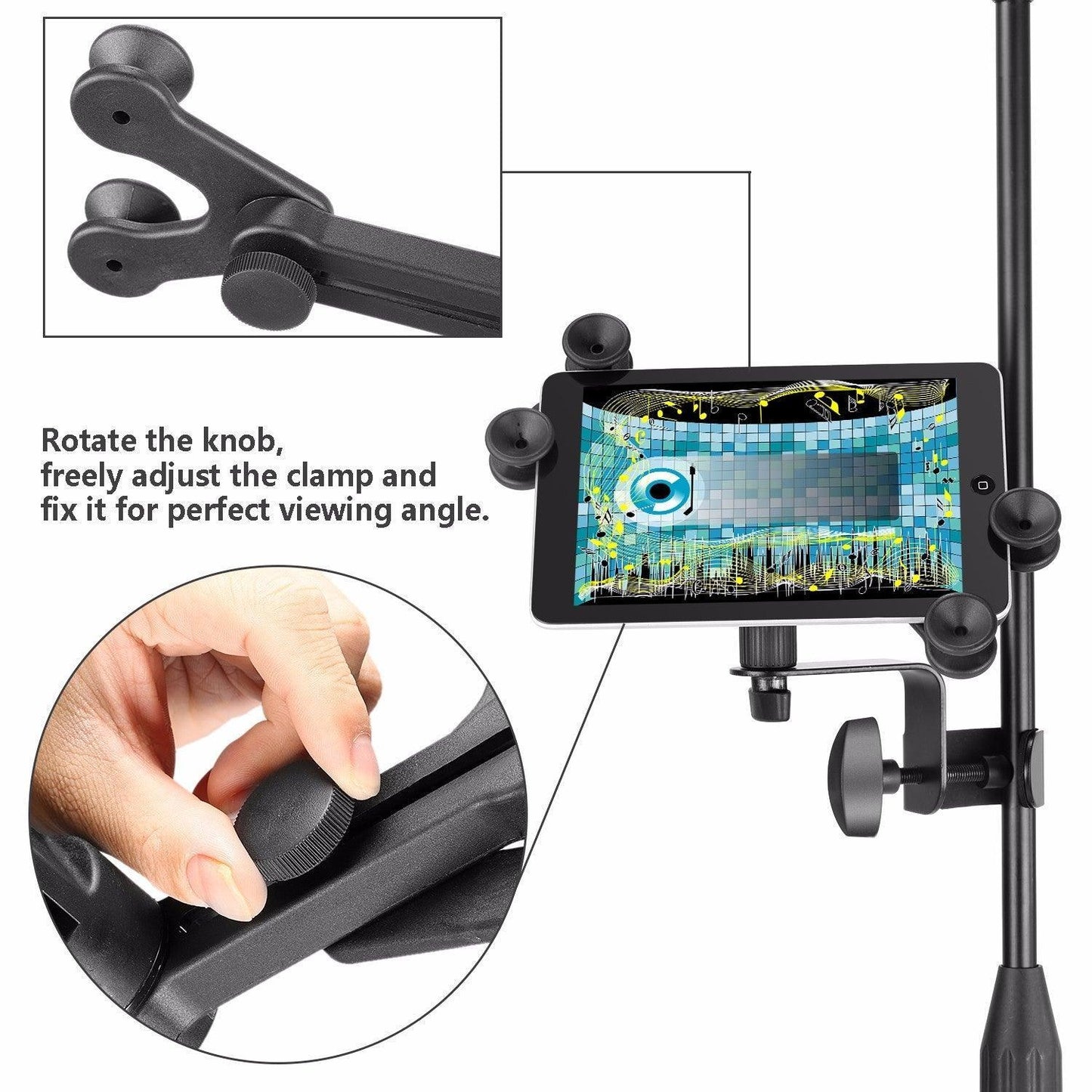 6-11 inches Adjustable Stand Tablet Holder - Silvis21 ™