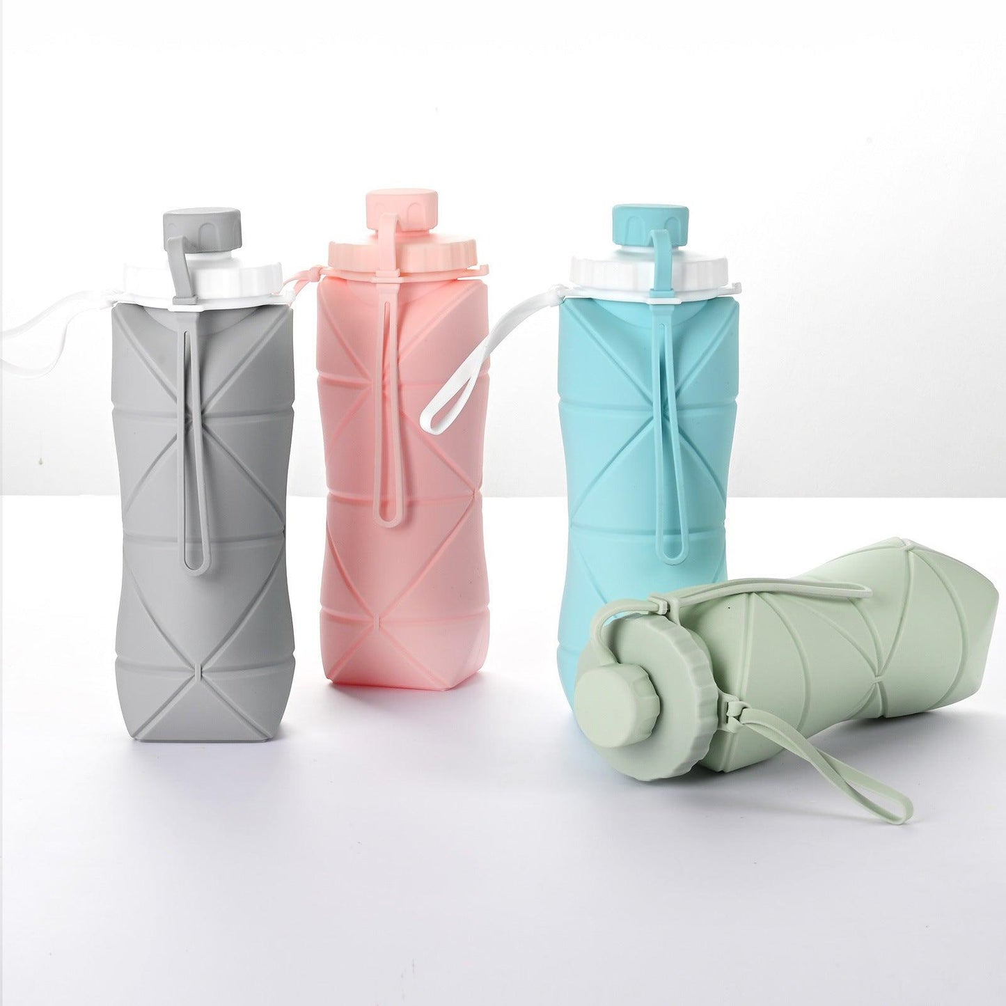 600ml Folding Silicone Water Bottle - Silvis21 ™