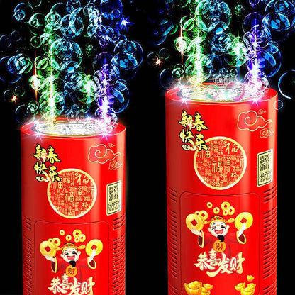 Automatic Fireworks Bubble Machine With Lights - Silvis21 ™