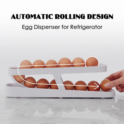 Automatic Scrolling Egg Rack Holder - Silvis21 ™