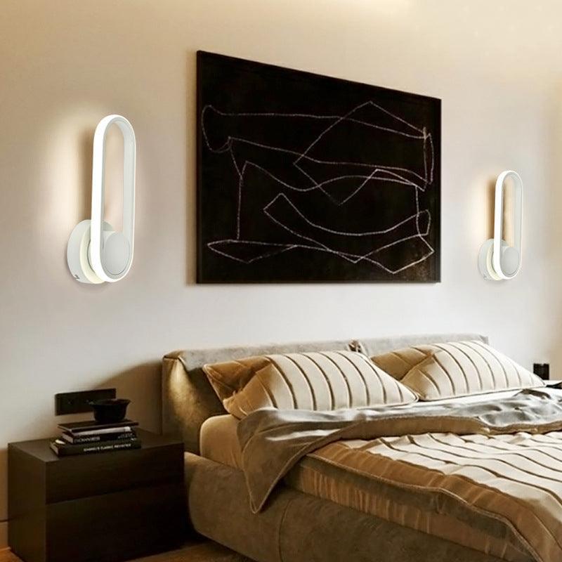 Bedside Bedroom Wall Lamp Indoor Rotatable - Silvis21 ™