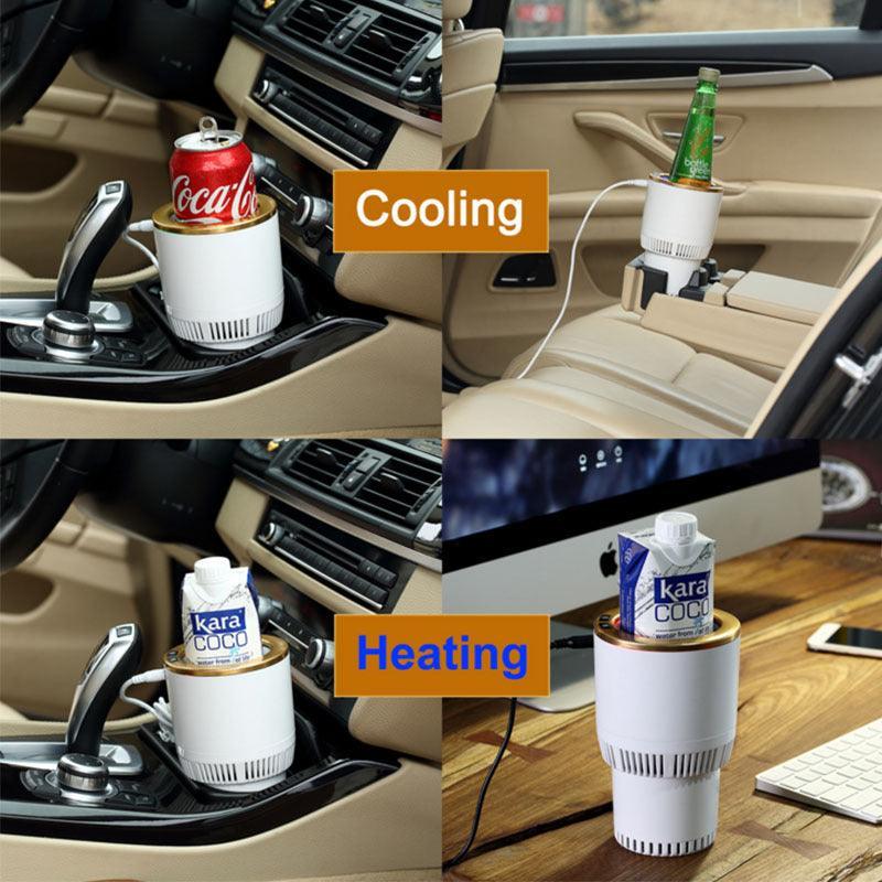 Car Heater & Cooler Cup Holder Cup Drink Holder Portable Water Heater Mug - Silvis21 ™