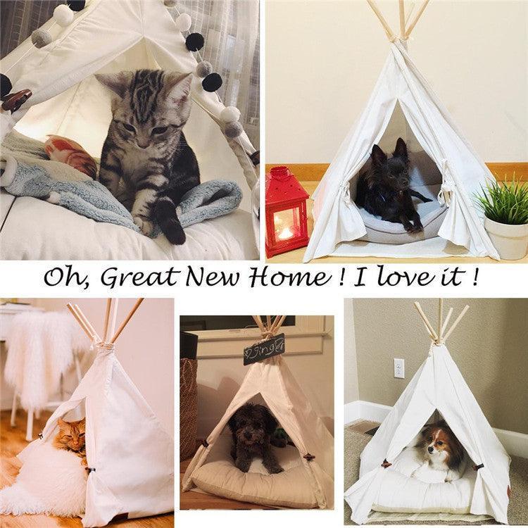 cat kennel wooden pet nest - Silvis21 ™