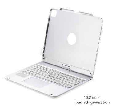 Compatible with Apple, Rotatable Bluetooth Ipad Touch Keyboard With Backlight - Silvis21 ™