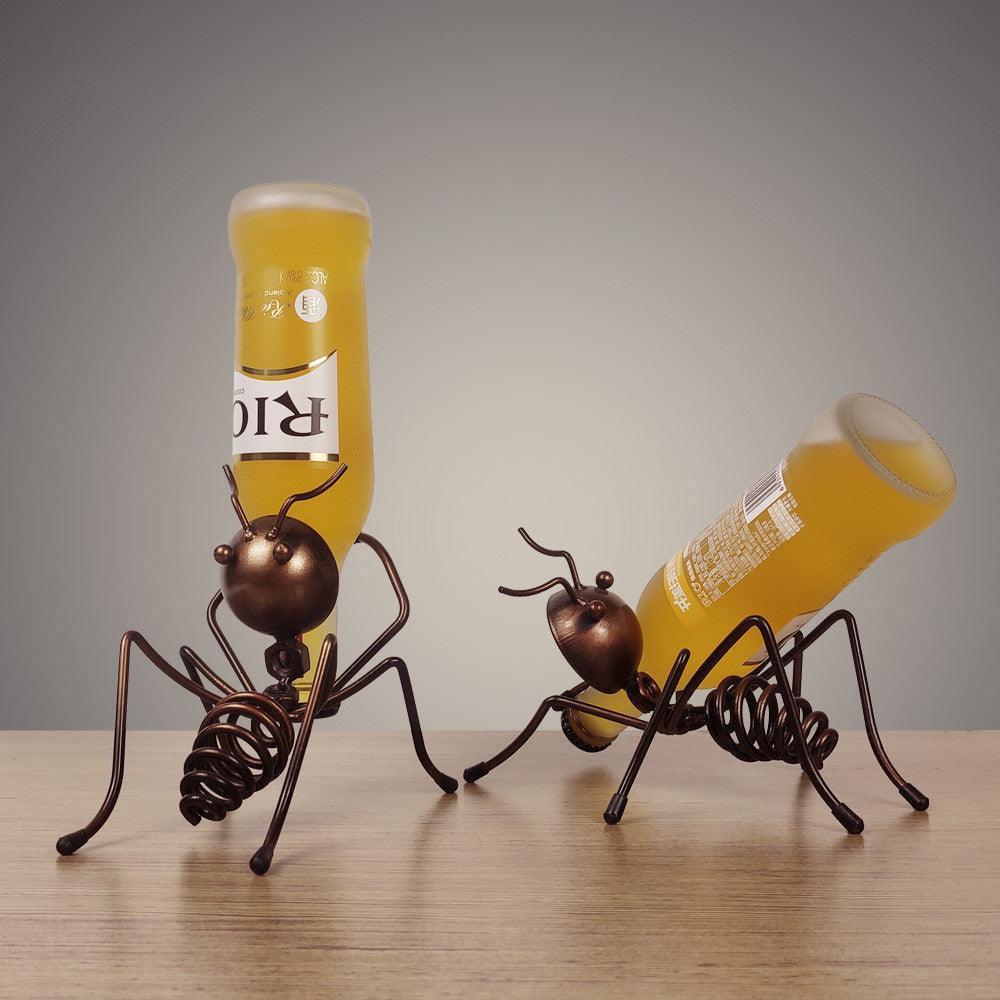 Creative Ant Animal Iron Wine Rack Bottle Holder - Silvis21 ™