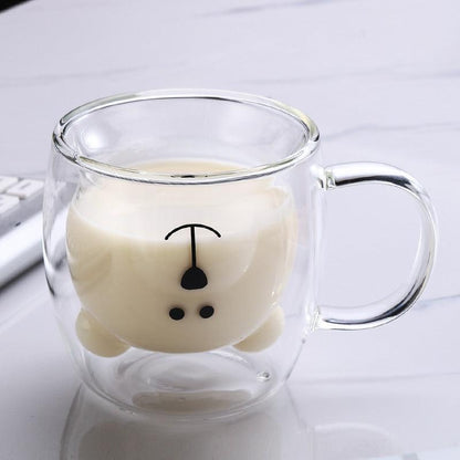 Creative Bear Double Coffee Mug - Silvis21 ™