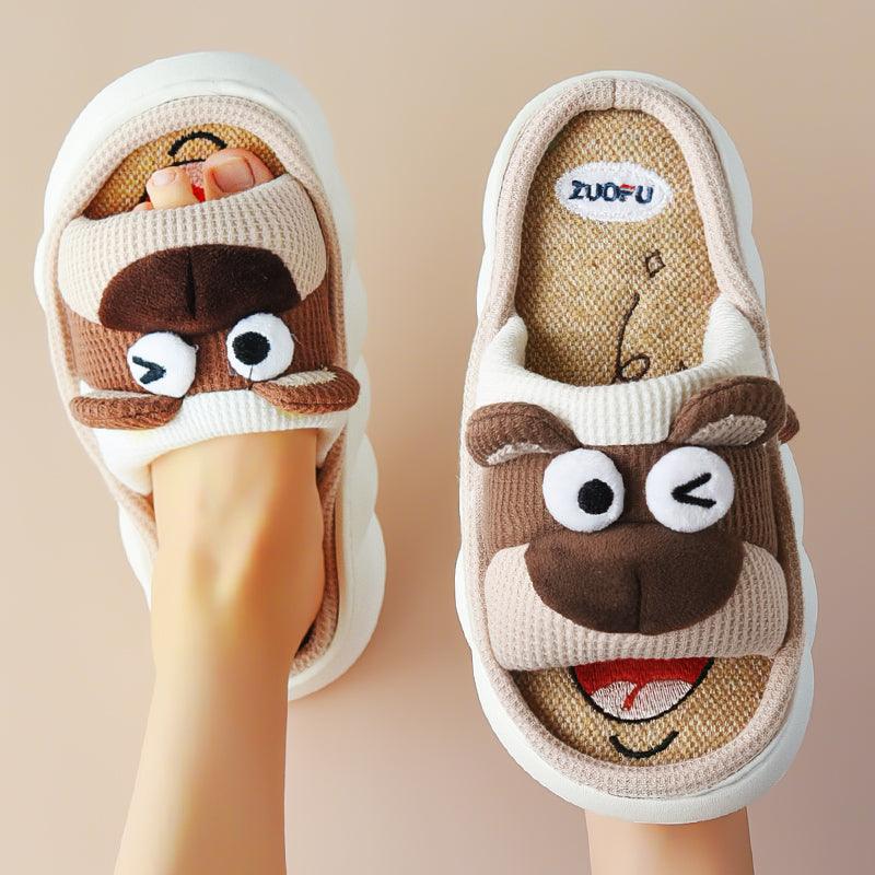 Cute Cartoon Thick Sole Animal Slippers - Silvis21 ™