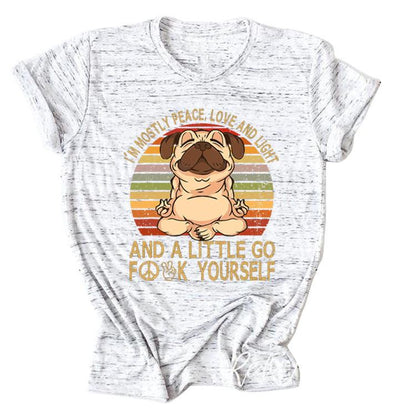 Cute Puppy Print T-shirt - Silvis21 ™