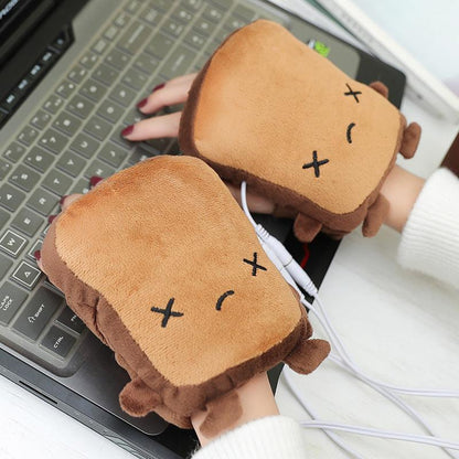 Cute Toast USB Hand Warmers - Silvis21 ™