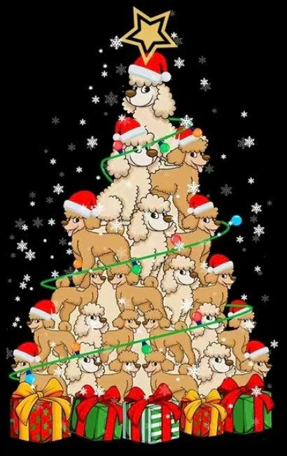 Doggie Christmas Tree T-shirt - Silvis21 ™
