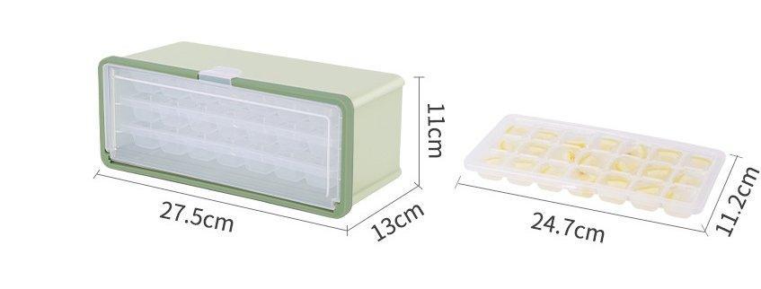 Drawer Type Plastic Ice Cube Mold Maker With Lid - Silvis21 ™