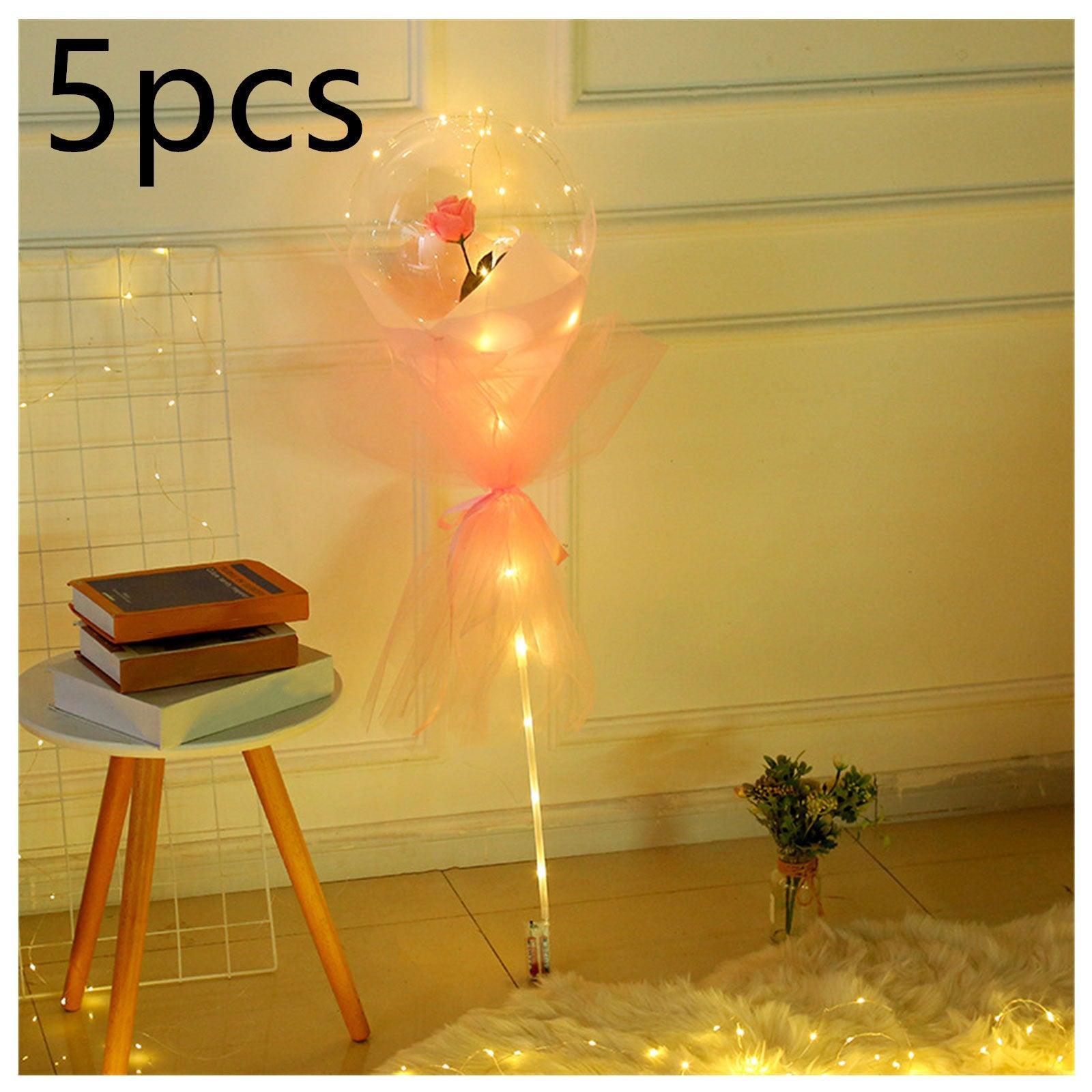 Enchanting LED Balloon Rose Bouquet - Silvis21 ™