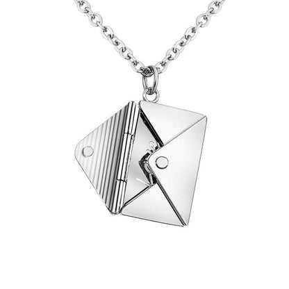 Envelope necklace love letter - Silvis21 ™