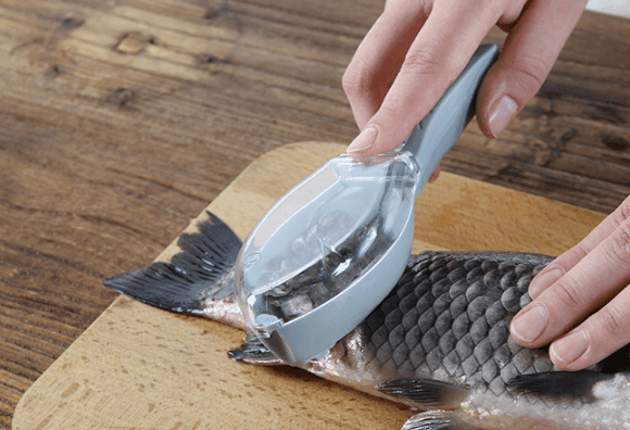 Fish Skin Brush Scraping kitchen tool - Silvis21 ™
