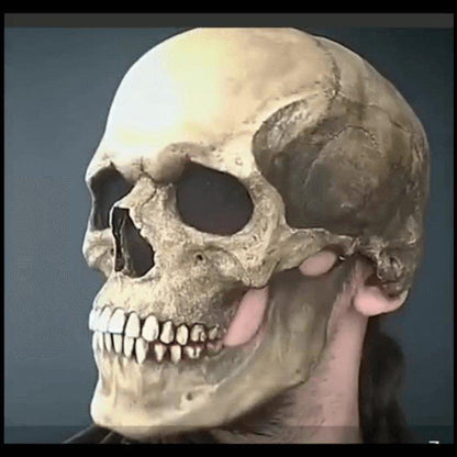 Full Head Skull Mask Helmet With Movable Jaw - Silvis21 ™