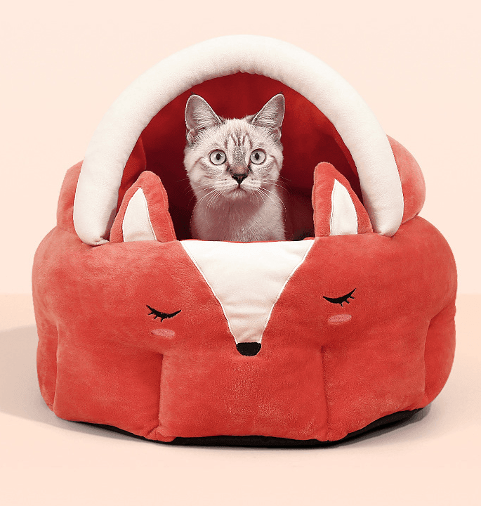 Funny Fox Shape Pet Cat Bed - Silvis21 ™