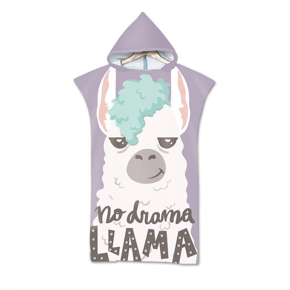 Funny Llama Microfiber Bath Towel - Silvis21 ™