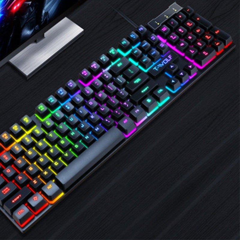 Gaming Usb Luminous Wired Keyboard - Silvis21 ™