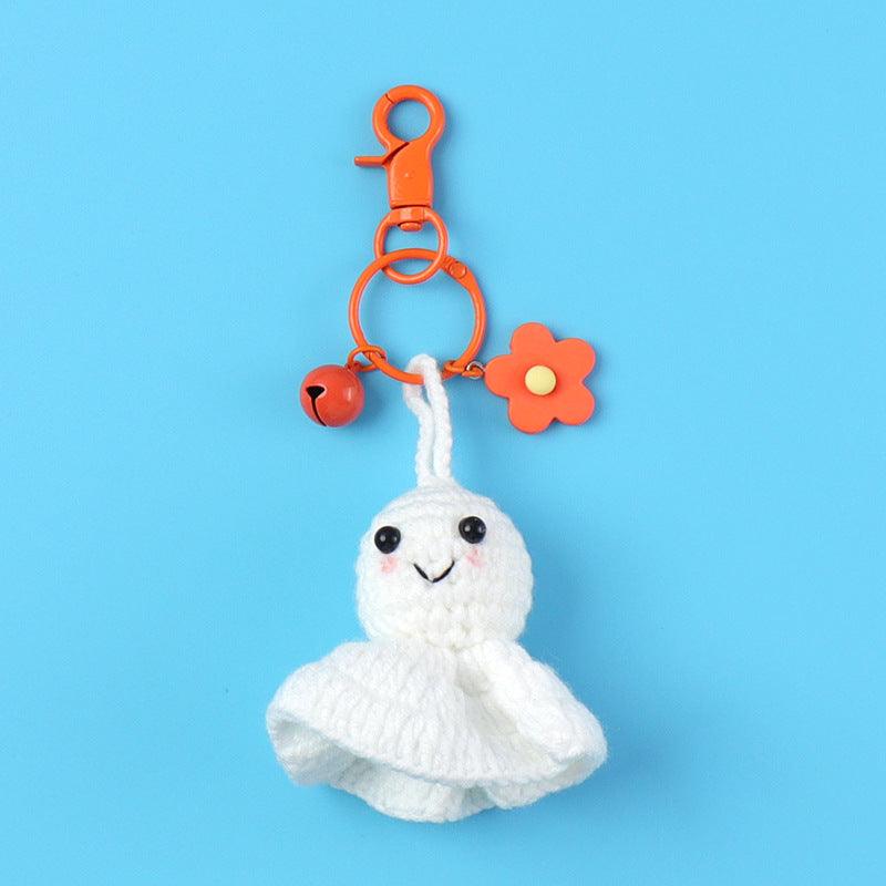 Ghost Pendant Crocheted Keychain - Silvis21 ™