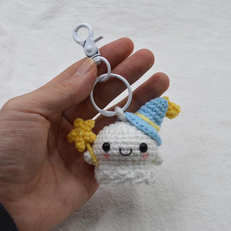 Ghost Pendant Crocheted Keychain - Silvis21 ™