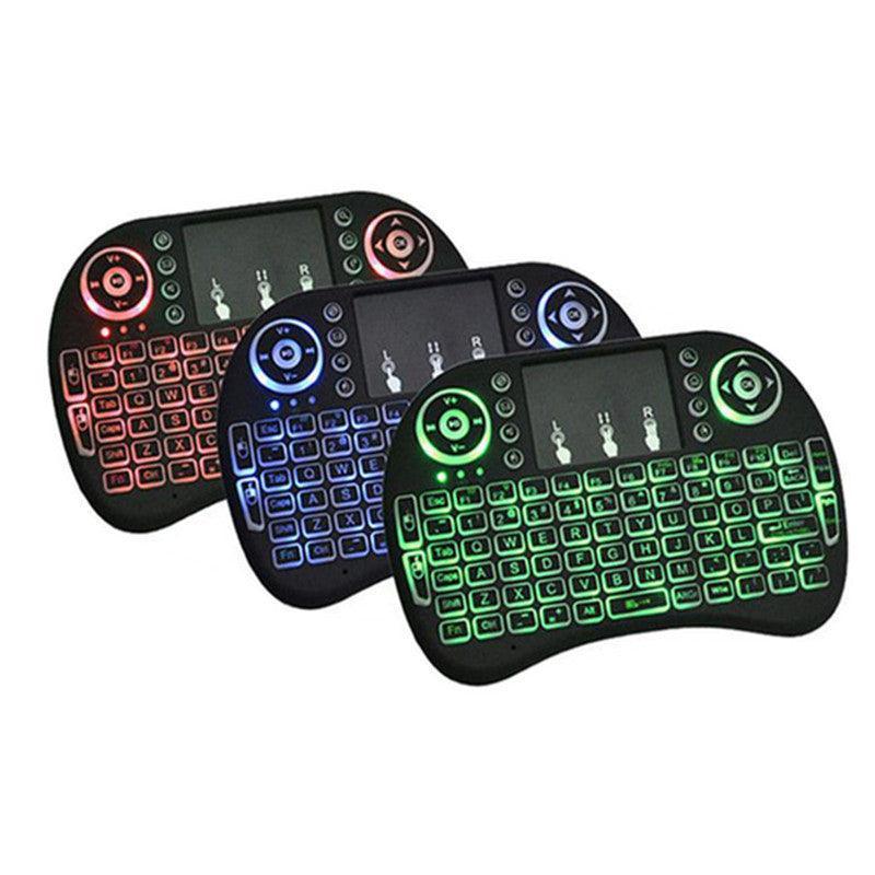 H9 Wireless Backlit Colorful Touch Remote Control Keyboard - Silvis21 ™