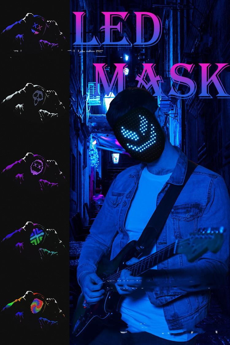 Halloween Led Glow Mask - Silvis21 ™