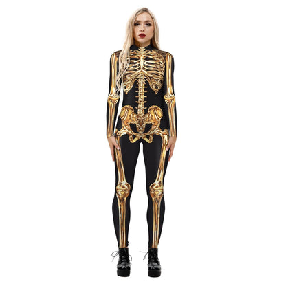 Halloween Theme Printed Jumpsuit - Silvis21 ™