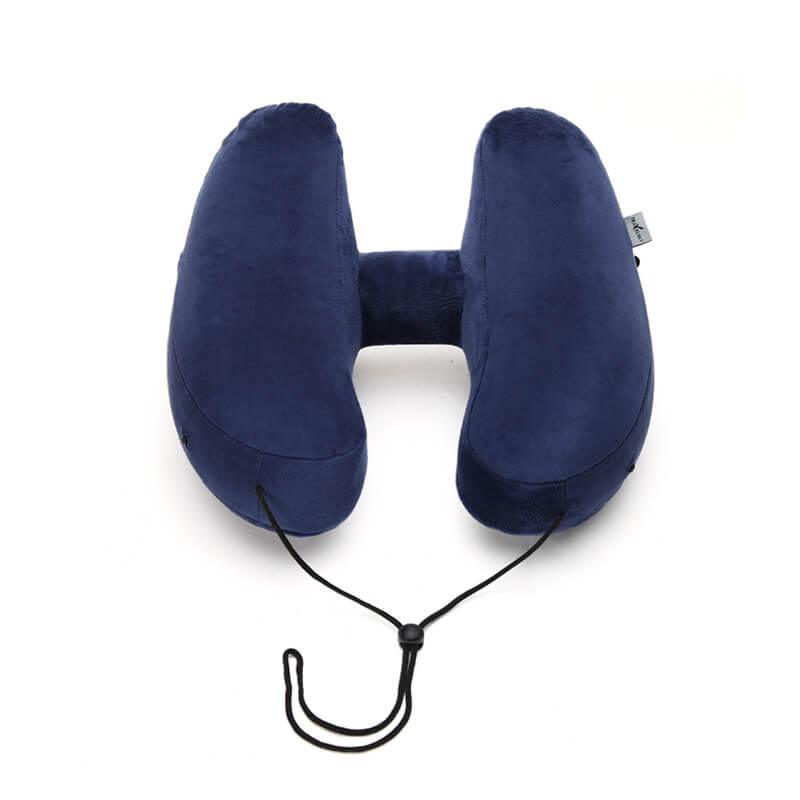 Hooded Travel neck Pillow H Shaped Inflatable - Silvis21 ™