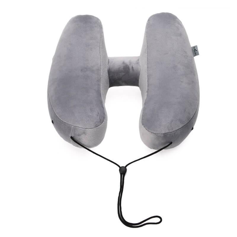 Hooded Travel neck Pillow H Shaped Inflatable - Silvis21 ™