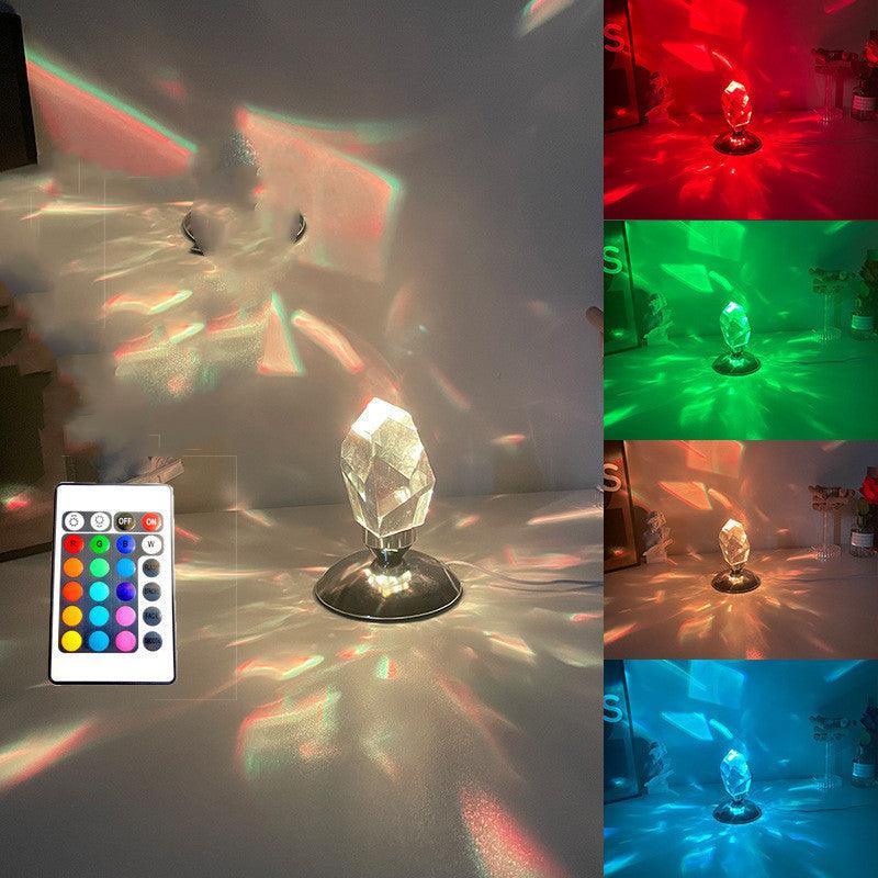 Led Crystal Night Light With Remote Control - Silvis21 ™