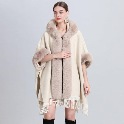 Loose Plaid Cashmere Coat - Silvis21 ™