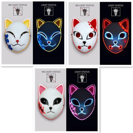 Luminous Line LED Cat Face Mask - Silvis21 ™
