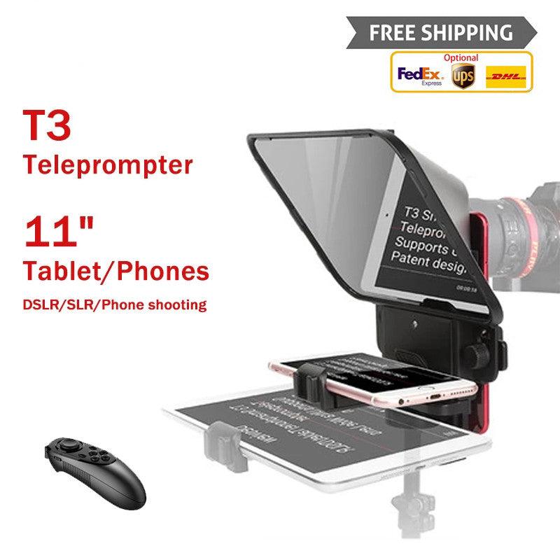 Mobile Phone Tablet SLR Camera T3 Teleprompter - Silvis21 ™