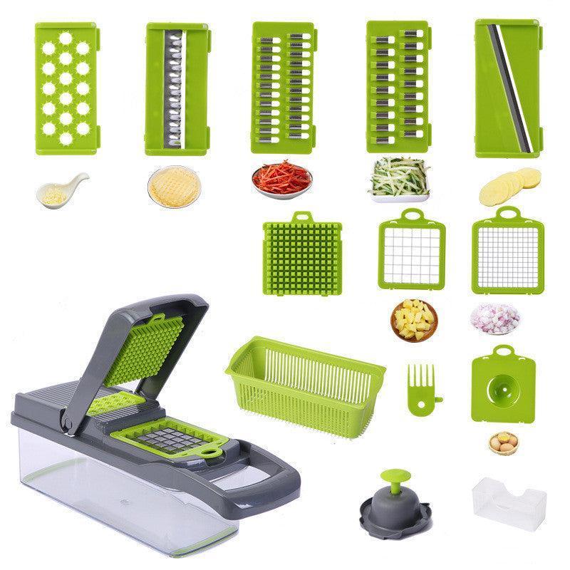 Multi-function Manual Cutting Of Vegetable And Meat Slices Kitchen Tool - Silvis21 ™