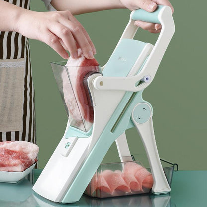 Multi-function Manual Cutting Of Vegetable And Meat Slices Kitchen Tool - Silvis21 ™