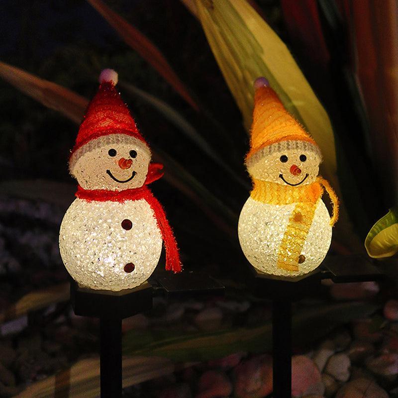 Outdoor LED Solar Snowman Light - Silvis21 ™
