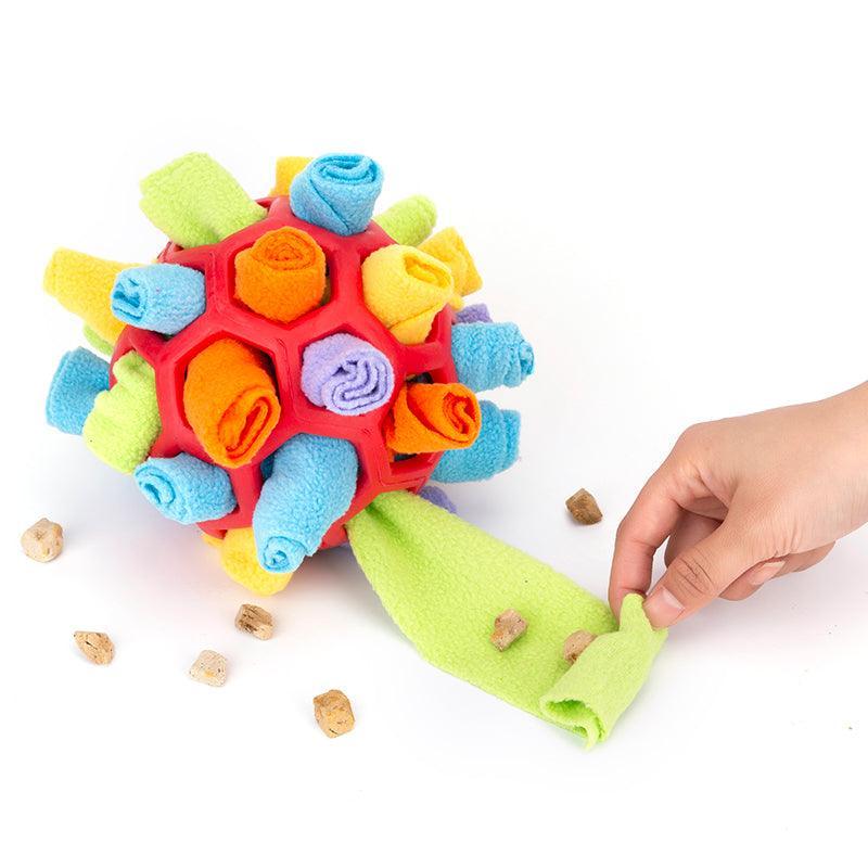 Pet Dog Sniff & Snack Puzzle Ball Train'n'Treat - Silvis21 ™