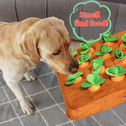 Pet Dog Toys Carrot Plush Toy Vegetable Chew Toy For Dogs Snuffle Mat For Dogs Cats Durable Chew Puppy Toy Dogs Accessories - Silvis21 ™