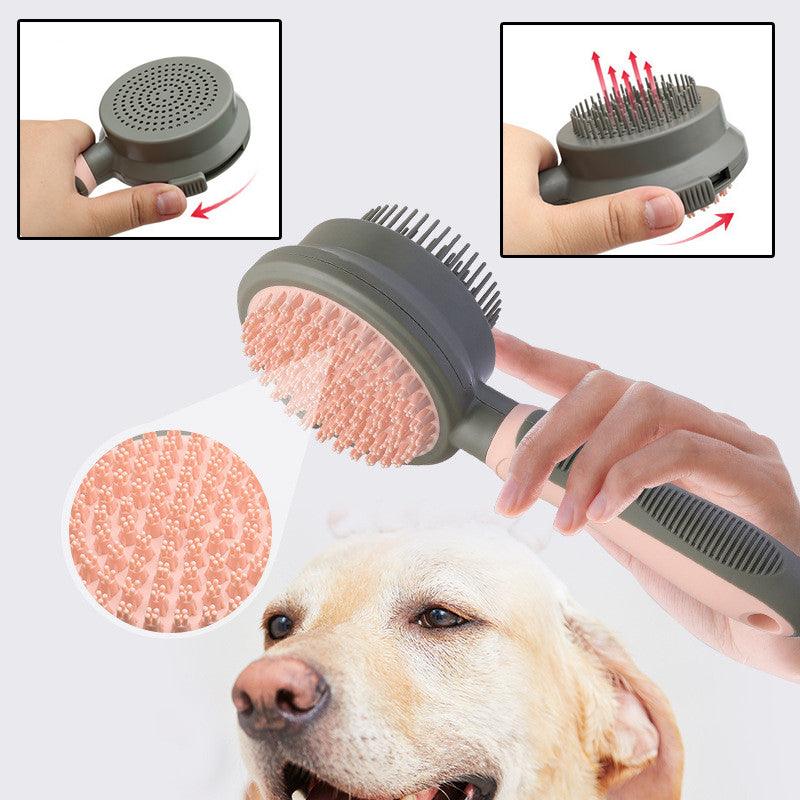 Pet Hair Removal Comb Cat Brush Self Cleaning - Silvis21 ™