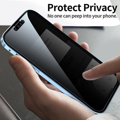 Privacy-proof Magneto Phone Case Double Sided Metal Frame - Silvis21 ™