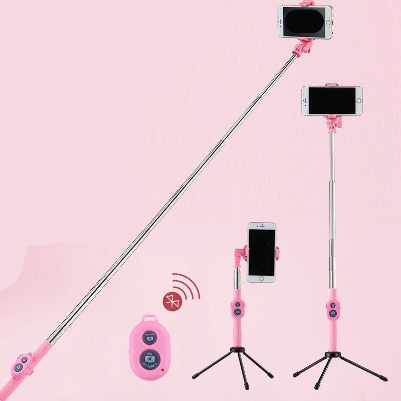 Selfie Stick Tripod With Bluetooth-compatible Remote Control For SmartPhone - Silvis21 ™