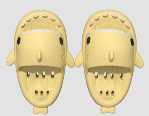 Shark Slippers With Drain Holes - Silvis21 ™