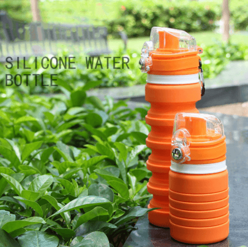 Silicone Folding Sports Collapsible Water Bottle - Silvis21 ™