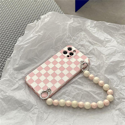 Simple Plaid Bracelet Grid Soft Shell iPhone case - Silvis21 ™