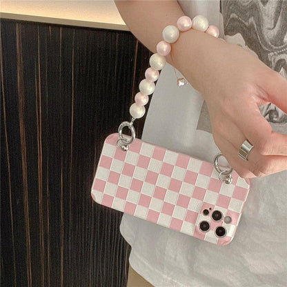 Simple Plaid Bracelet Grid Soft Shell iPhone case - Silvis21 ™