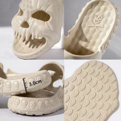 Skull Design Halloween Slippers - Silvis21 ™